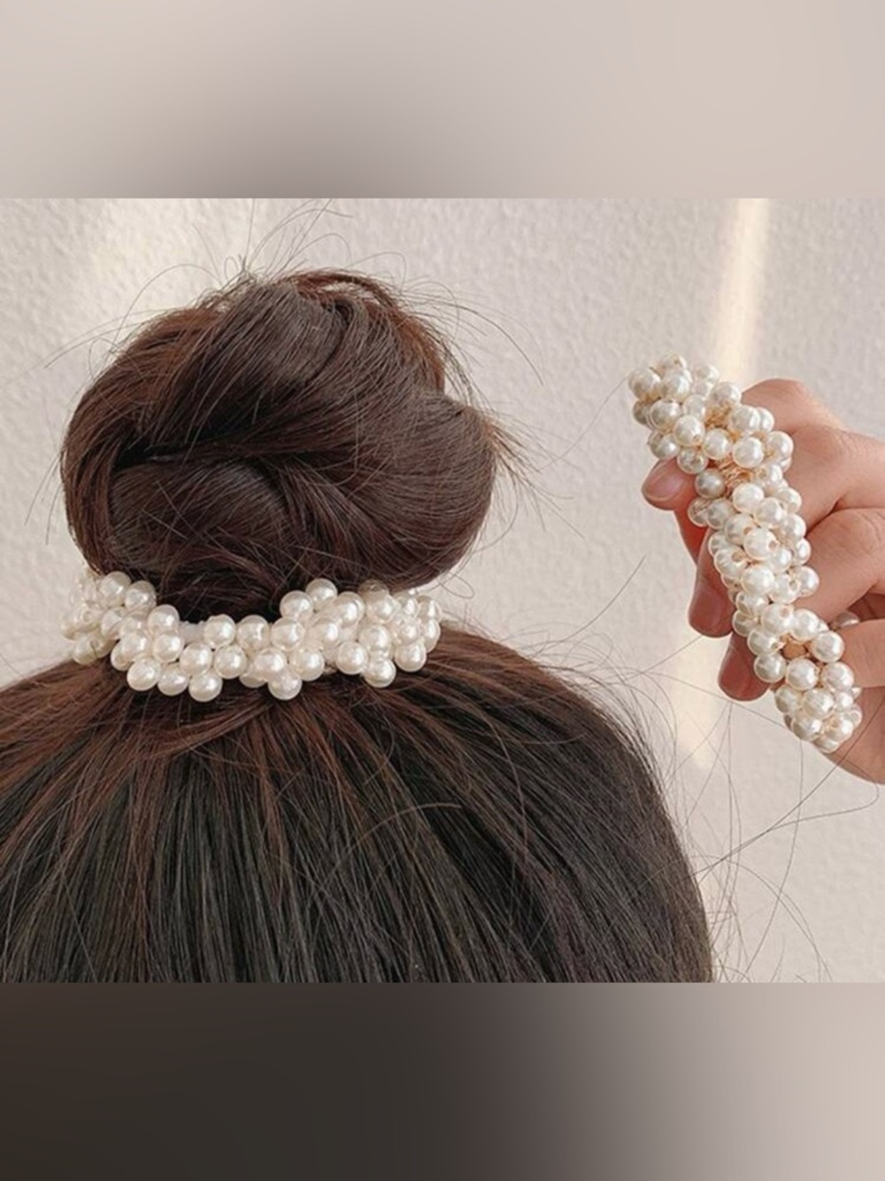 Set of 2 Pearl Hair Ties